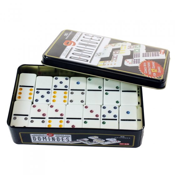 Grand jeu de dominos double 9 