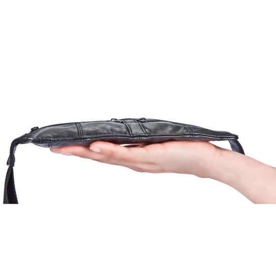 Sac-ceinture plat en cuir d’agneau 