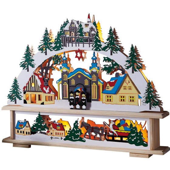 Kerstverlichting boog 