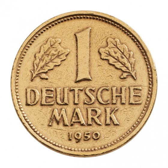 Assortiment de pièces   "70 ans Deutsche Mark" 
