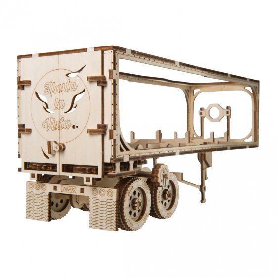 Modèle réduit en bois  "truck" 