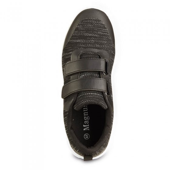 Ultralichte instappers met klittenbandsluiting 41 | Zwart