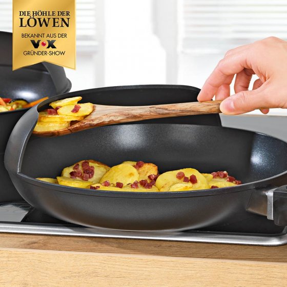 Pan met antimorsrand 