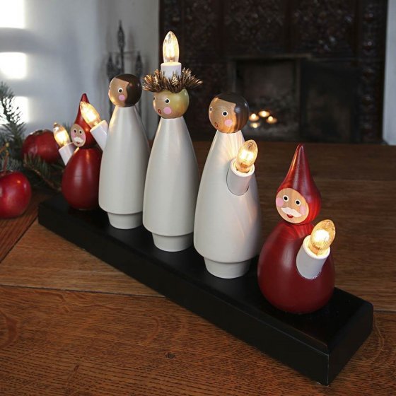 Kerstdecoratie 'Lucia-koor' 