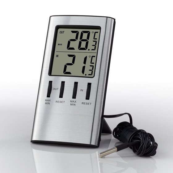 Binnen- en buitenthermometer 