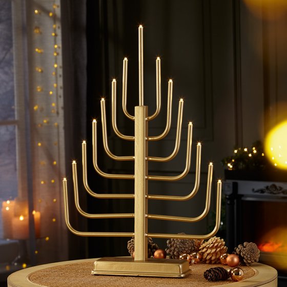 Arbre lumineux pour rebord de fenêtre 