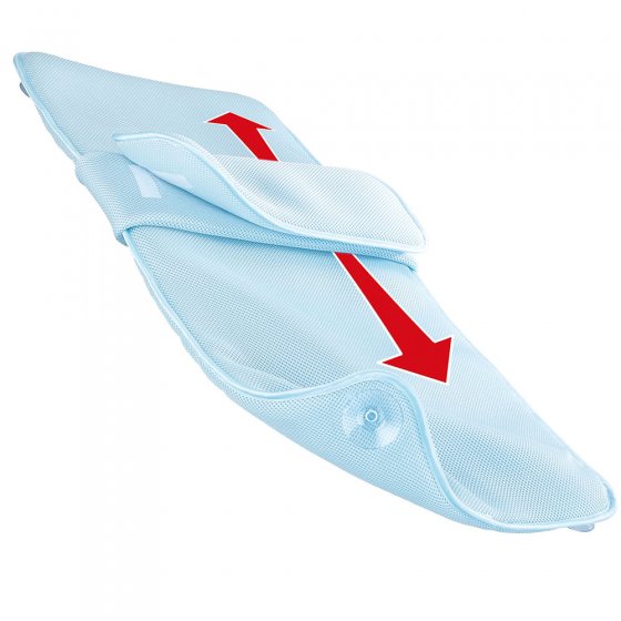 Tapis de baignoire avec appui-tête 