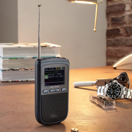 DAB+-zakradio met kleurendisplay 