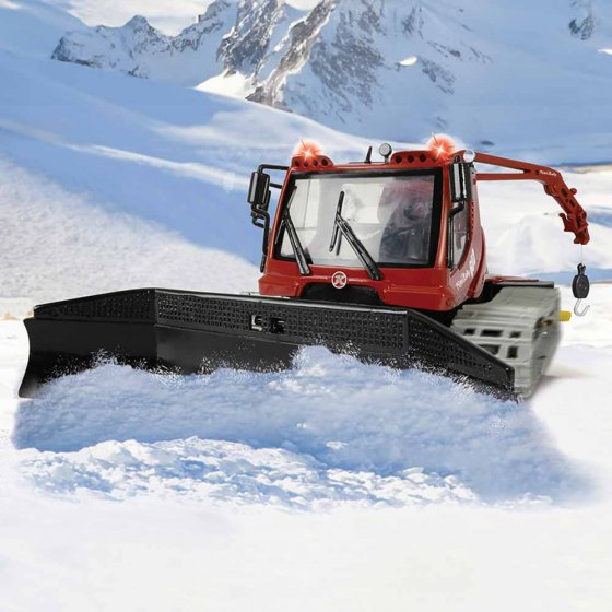 Radiogestuurde sneeuwruimer 