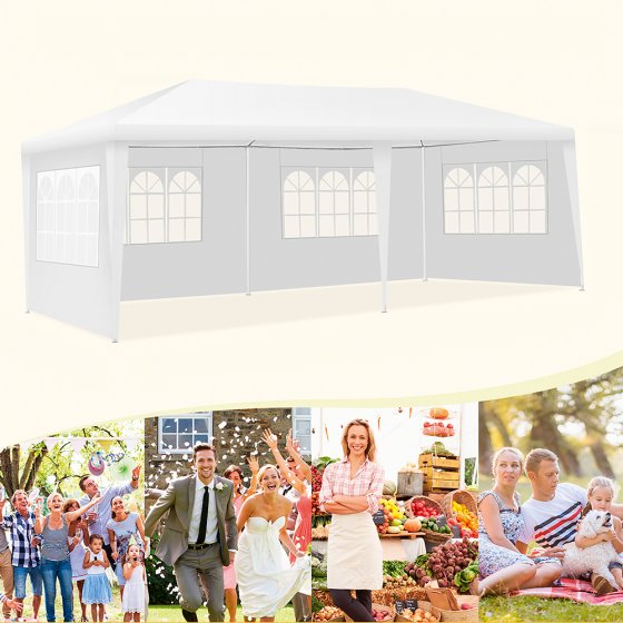 Pavillon de fête 3 x 6 mètres 