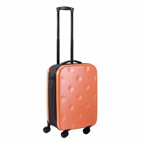 Ultraplatte rolkoffer Oranje