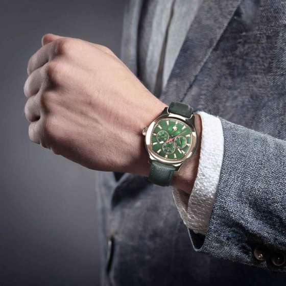 Herenpolshorloge ‘Petit Jour Nuit’ 