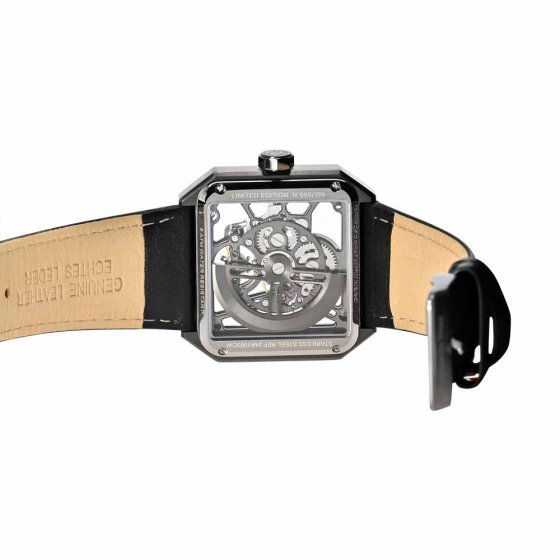 Montre automatique « X-ism Squelette » noir