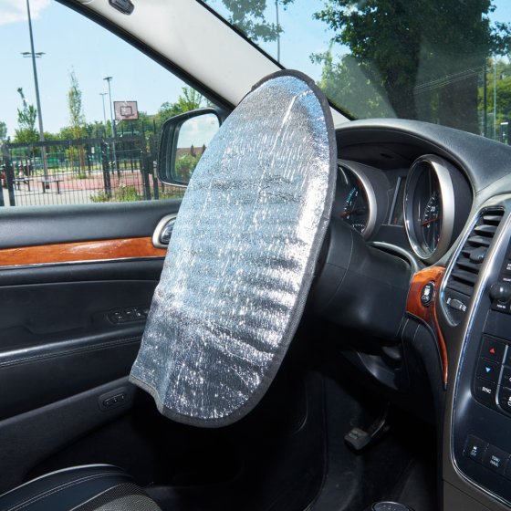 Hittebescherming voor stuurwiel 