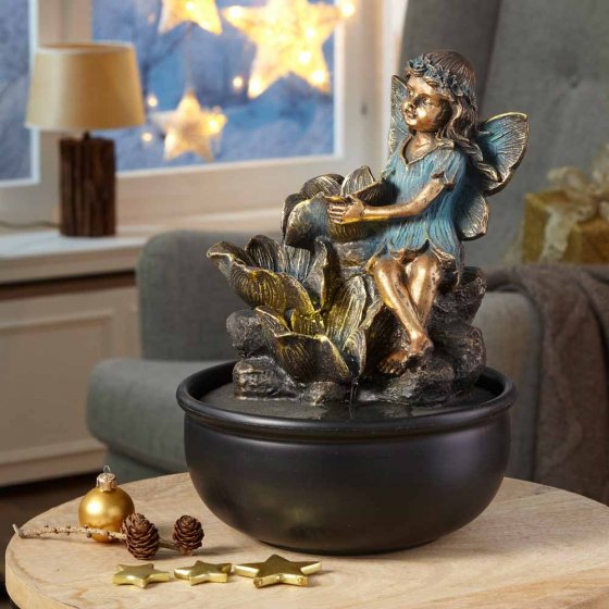 LED kamerfontein "Engel" 