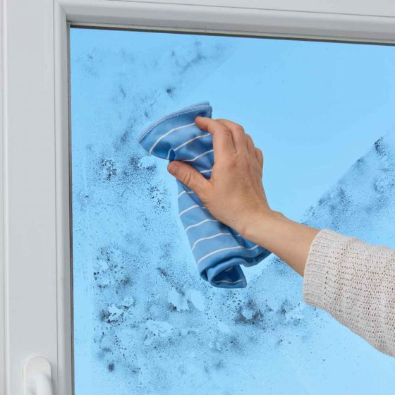 Chiffons « Diamant » verre et vitres en lot de 6 