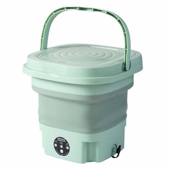 Opvouwbare miniwasmachine 