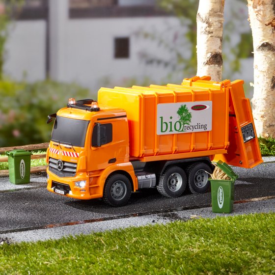 Camion-poubelle radiocommandé Mercedes-Benz Antos 