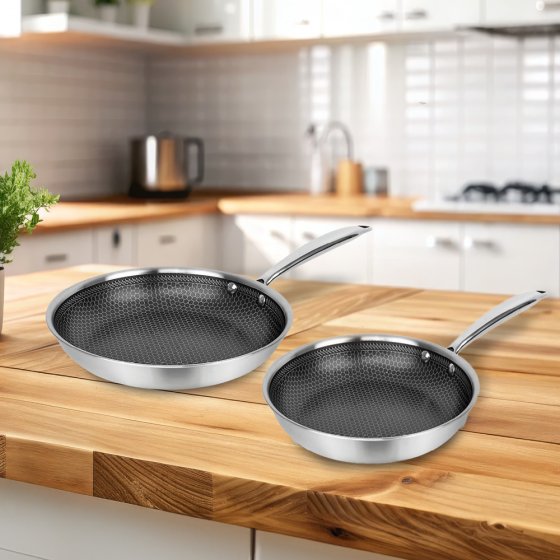 Roestvrijstalen pan “Matrix” 