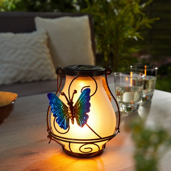 Lampe solaire « Papillon » 