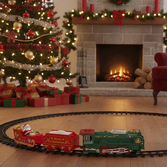 Noël express électronique avec fumée 