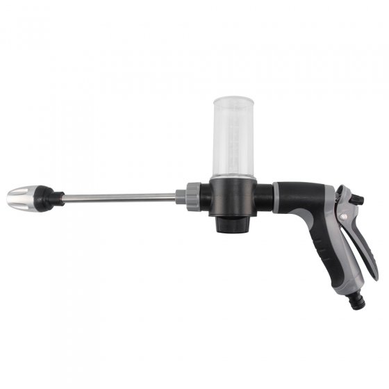 Distributeur de savon pour lance de pulvérisation d’eau 