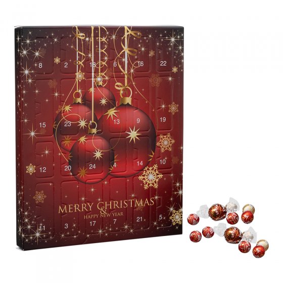 Calendrier de l'Avent avec chocolats Lindt 