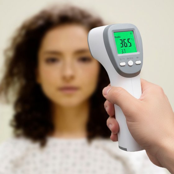 Thermomètre infrarouge 2 modes 