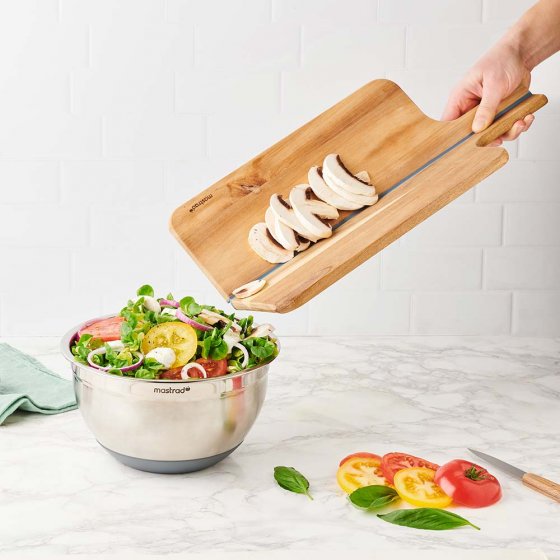 Opvouwbare houten snijplank 