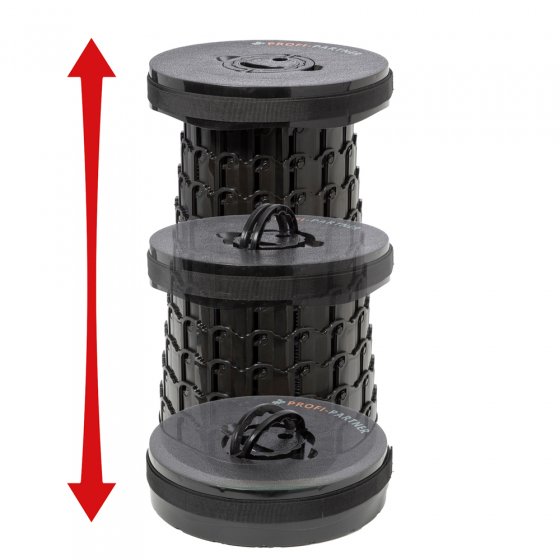 In hoogte verstelbare XXL-kruk 