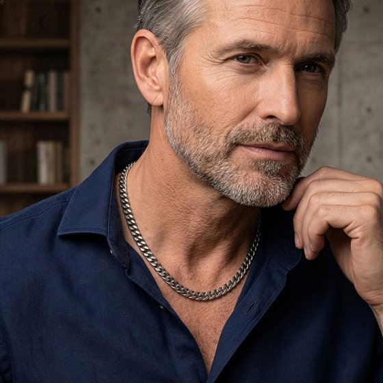 Chaîne pour homme en titane 