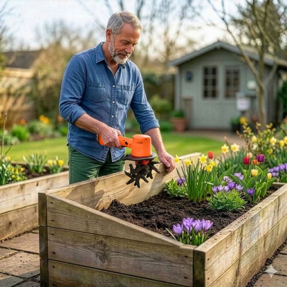 Motobineuse à batterie 2 en 1 