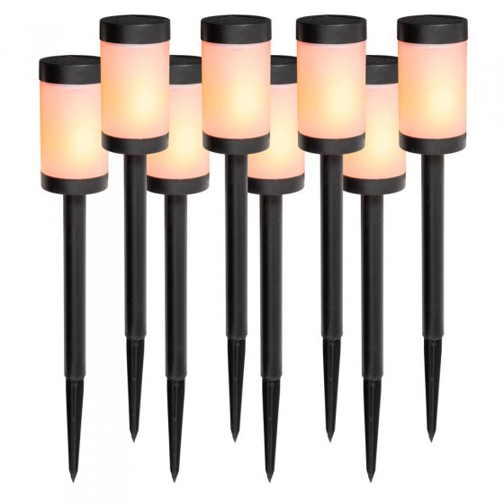 Lampes solaires à flamme 