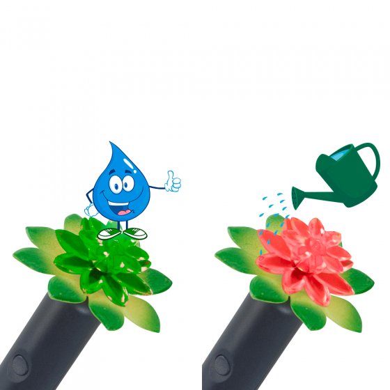 Vochtigheidssensor met LED-verkeerslichtsysteem 