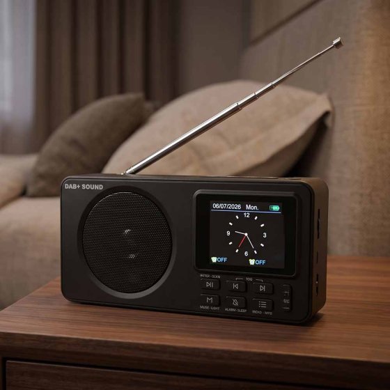Radio compacte moderne compatible DAB+ 