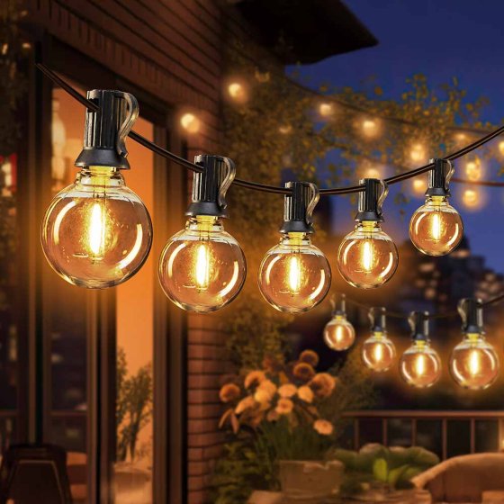 Guirlande lumineuse d'extérieur avec télécommande 