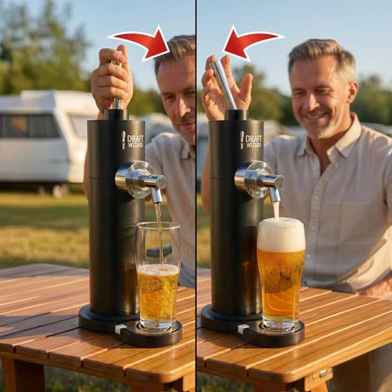 Biertapinstallatie voor blikjes 