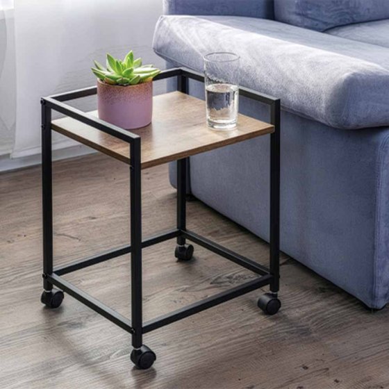 Table d'appoint mobile 