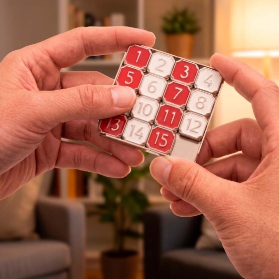Puzzle coulissant de 15 pièces 