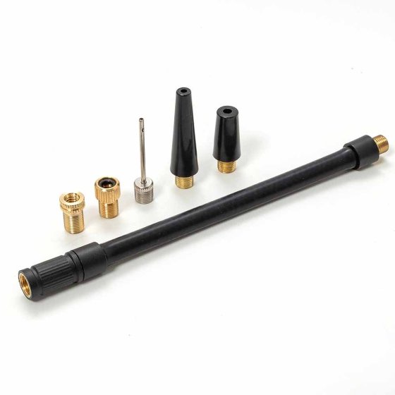 3-in-1 pompkop + verlengstuk + adapter 