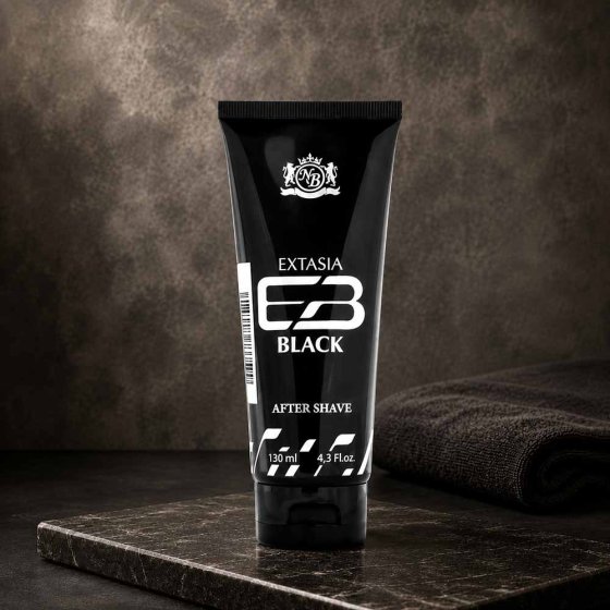 Aftershave-balsem Extasia black 