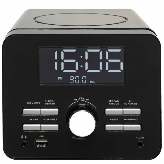 Compacte cd-speler met FM-radio 