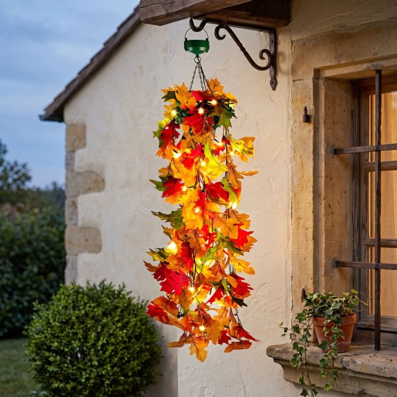 Fleurs suspendues solaires « Magie d'automne » 