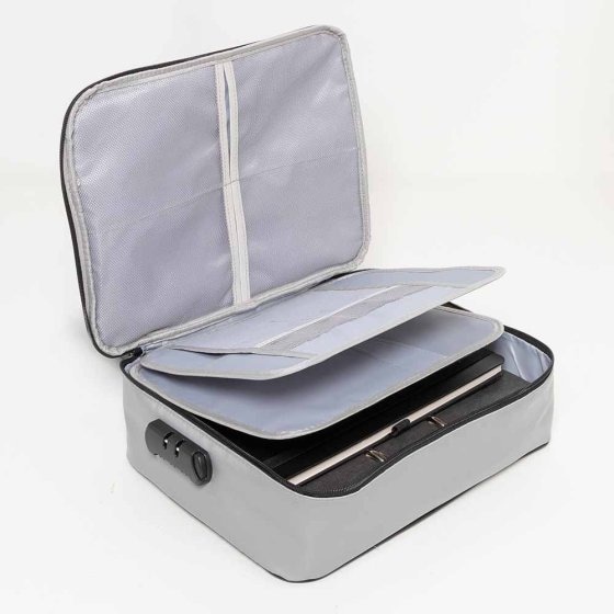 Pochette pour documents résistante au feu et à l'eau 
