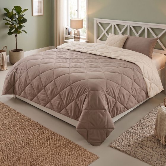 Housse de coussin réversible 