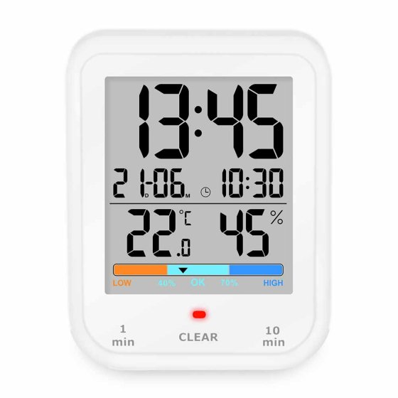 Douchetimer met kleurendisplay 