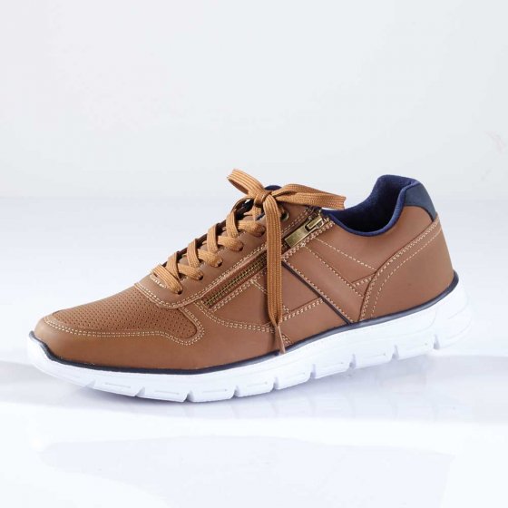 Veterschoenen met ritssluiting 40 | Camel