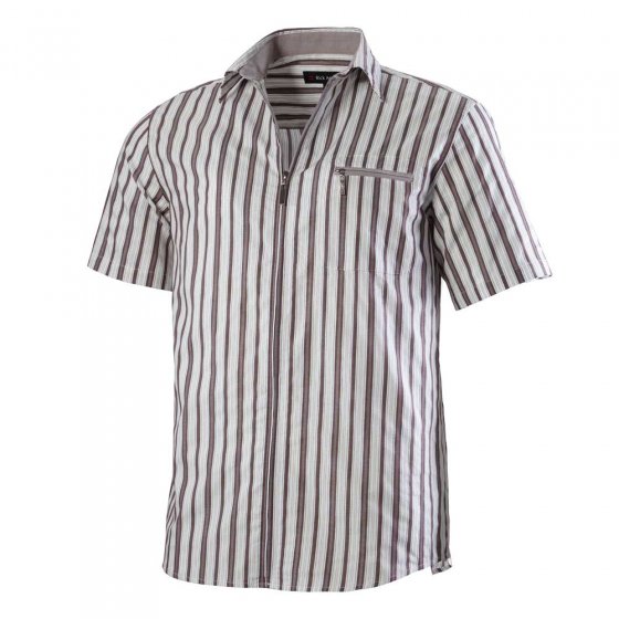 Chemise d'été zippée 