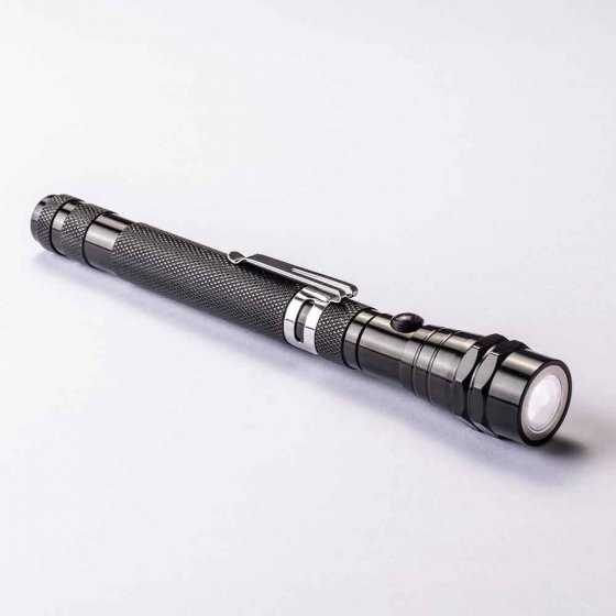 Uw cadeau: telescopische zaklamp 