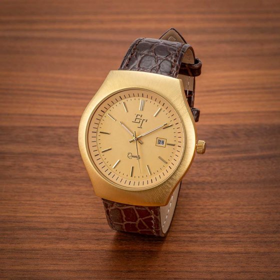 Votre cadeau : la montre « Gold » 